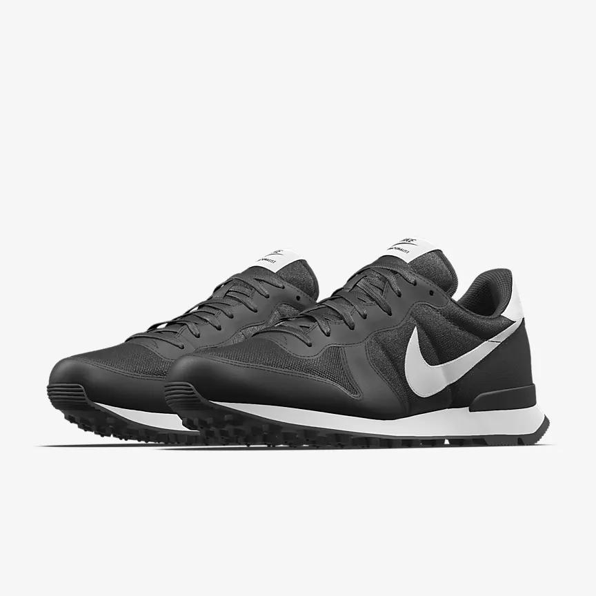 Giày Nike Internationalist By You Nữ Đen